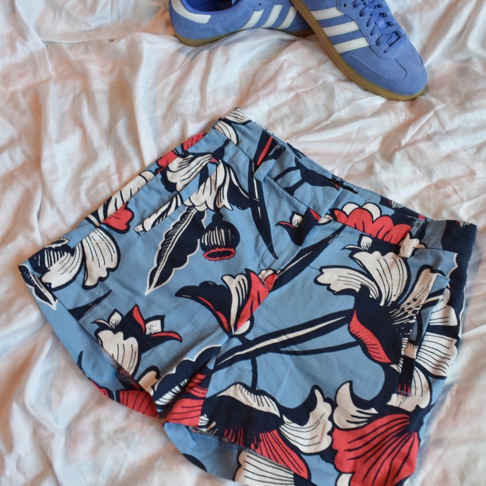 Jcrew Floral Design Shorts